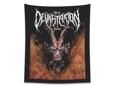 MDR Goat Printed Wall Tapestry Online now