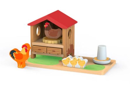 Jumini Chicken Coop Set For Sale