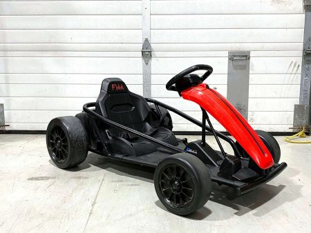 Electric Go Kart, 24V Outdoor Racer Drifter Go Kart for Kids and Adult (OPEN BOX) - Voltz Toys For Cheap