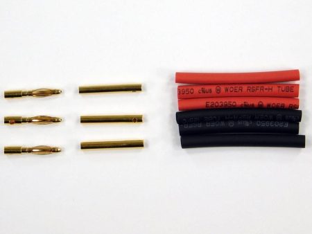 Admiral 2.0mm Gold Bullet ESC and Motor Connectors (3 Sets) Online Sale