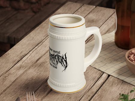 TMDMF Black Logo 22 oz Beer Stein Mug For Discount