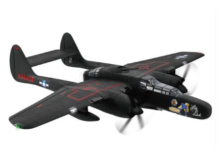 Dynam P-61 Black Widow 4S Twin Engine RC Warbird Plane 1500mm w  Flaps Discount