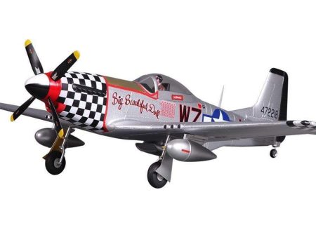 FMS P-51 Mustang V2 Big Beautiful Doll 800mm (31.5 ) - PNP For Discount