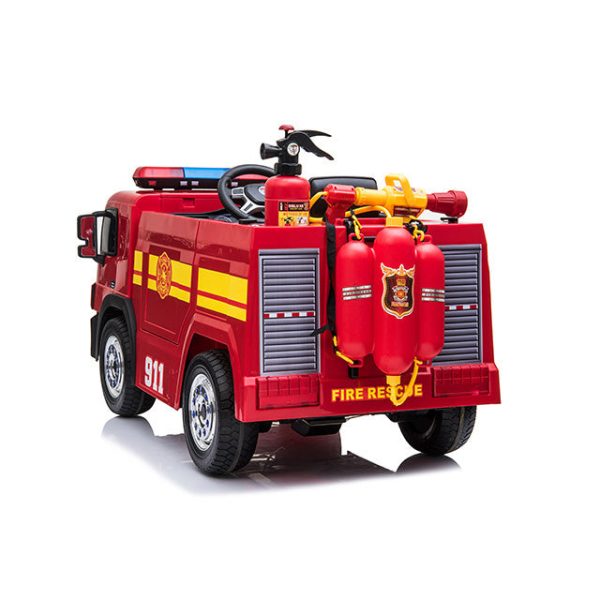 FIRE TRUCK RIDE ON 12V LIMITED EDITION- OPEN BOX - on Sale