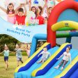 Inflatable Jumping Castle Bounce House with Dual Slides and 480W Blower For Cheap