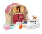 Jumini Home Farm Barn with Animals Supply