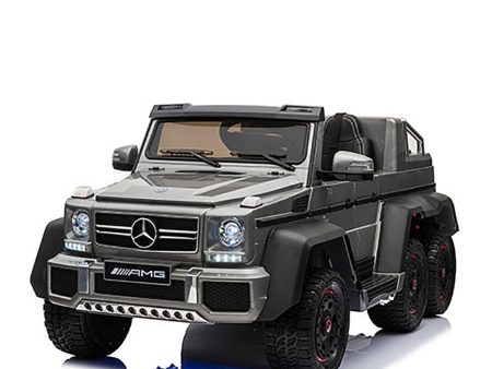 Mercedes-Benz AMG G63 6x6 12V Electric Kids  Ride On Car with Parent Seat and Remote Control - Kids on Wheelz For Sale