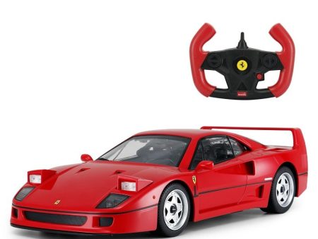 Ferrari F40 RC Car 1 14 Scale Licensed Remote Control Toy Car with Pop-up Headlights by Rastar on Sale