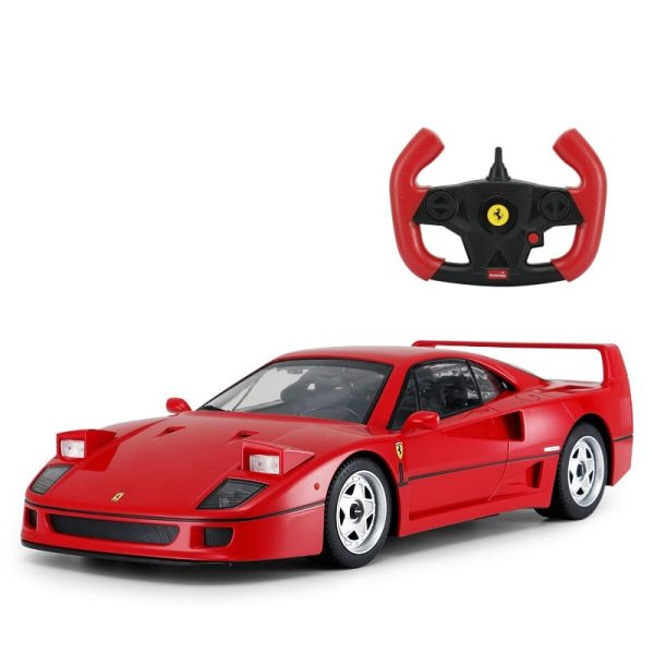 Ferrari F40 RC Car 1 14 Scale Licensed Remote Control Toy Car with Pop-up Headlights by Rastar on Sale