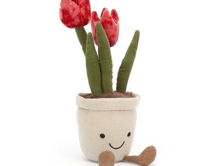 Jellycat Amuseable Tulip ONE SIZE - H9  X W3  For Sale