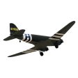 Dynam C-47 Skytrain V2 Green RC Warbird Plane 1500mm 59  Wingspan Hot on Sale