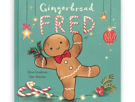 Jellycat Gingerbread Fred Book Fashion