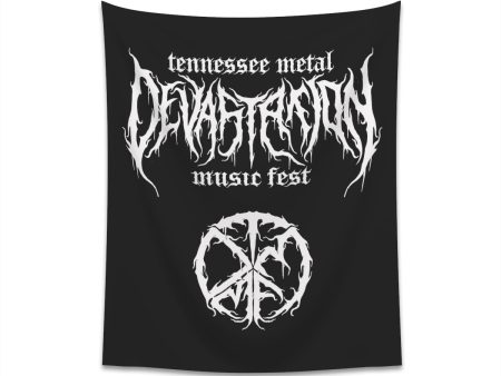 TMDMF Logo and Symbol Printed Wall Tapestry Online Hot Sale