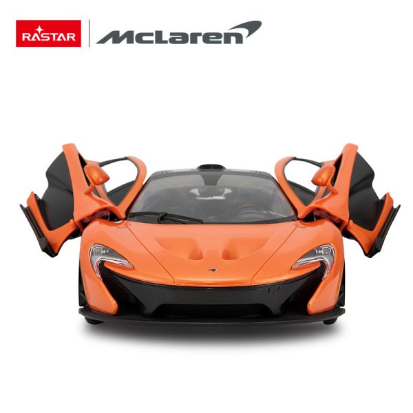 McLaren P1 RC Car 1 14 Scale Licensed Remote Control Toy Car with Automatic Open Doors and Working Lights by Rastar For Sale