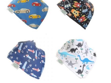 Bandana Dribble Bibs 4 Pack Boysterous Set For Cheap