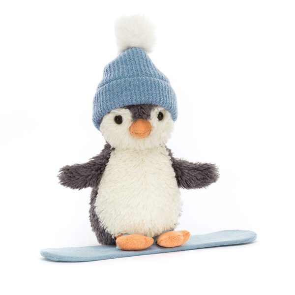 Jellycat Peanut Penguin Snowboarding on Sale