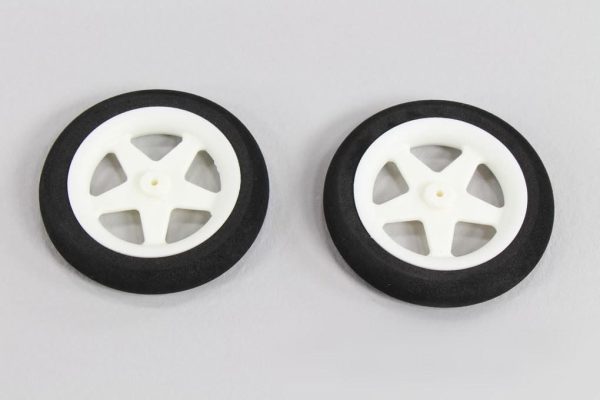 Du-Bro 63.5mm (2.5 ) x 10mm EVA Foam Micro Sport Wheels for 4mm Axle (2 Pack) Discount