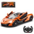 McLaren P1 RC Car 1 14 Scale Licensed Remote Control Toy Car with Automatic Open Doors and Working Lights by Rastar For Sale