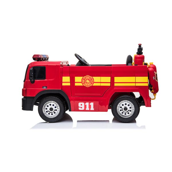 FIRE TRUCK RIDE ON 12V LIMITED EDITION- OPEN BOX - on Sale