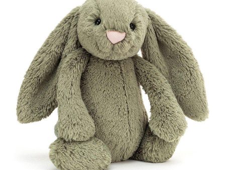 Jellycat Bashful Fern Bunny Medium - H12  X W5  Sale