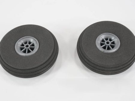 Du-Bro 76.2mm (3 ) x 23mm Treaded EVA Foam Super Lite Wheels for 4mm Axle (2 Pack) For Discount