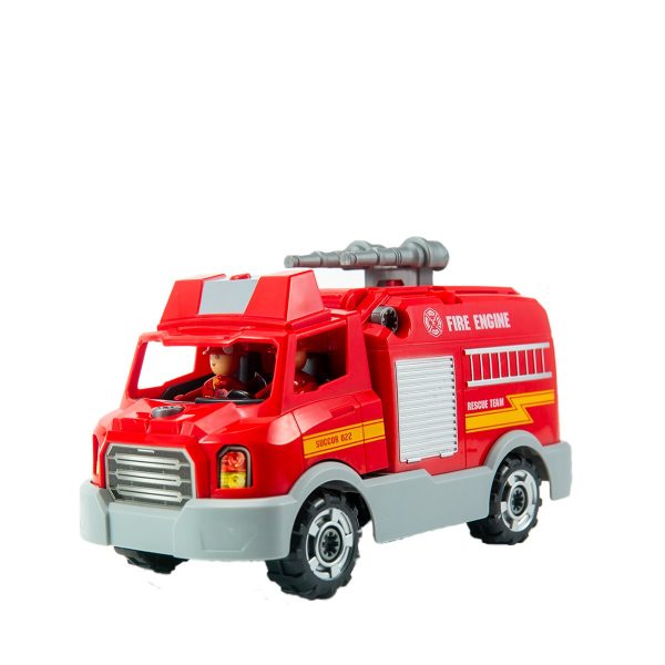 STEM Toys - Take Apart Fire Engine Assemble Toy for Kids Online Hot Sale