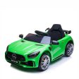 MERCEDES BENZ AMG GTR 12V KIDS RIDE ON 1 SEAT- GREEN |IN STOCK| Online now