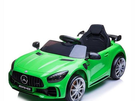 MERCEDES BENZ AMG GTR 12V KIDS RIDE ON 1 SEAT- GREEN |IN STOCK| Online now