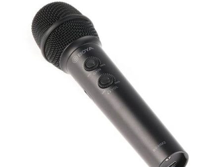 BOYA DIGITAL HANDHELD MICROPHONE  BY-HM2 For Discount